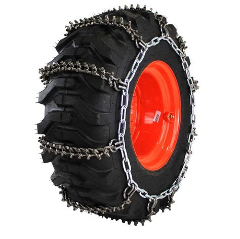 skid steer diamond pattern chain|skid steer snow chains.